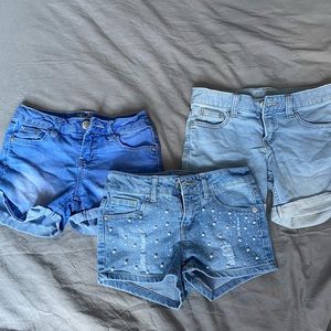 Bundle of size 10 justice shorts
